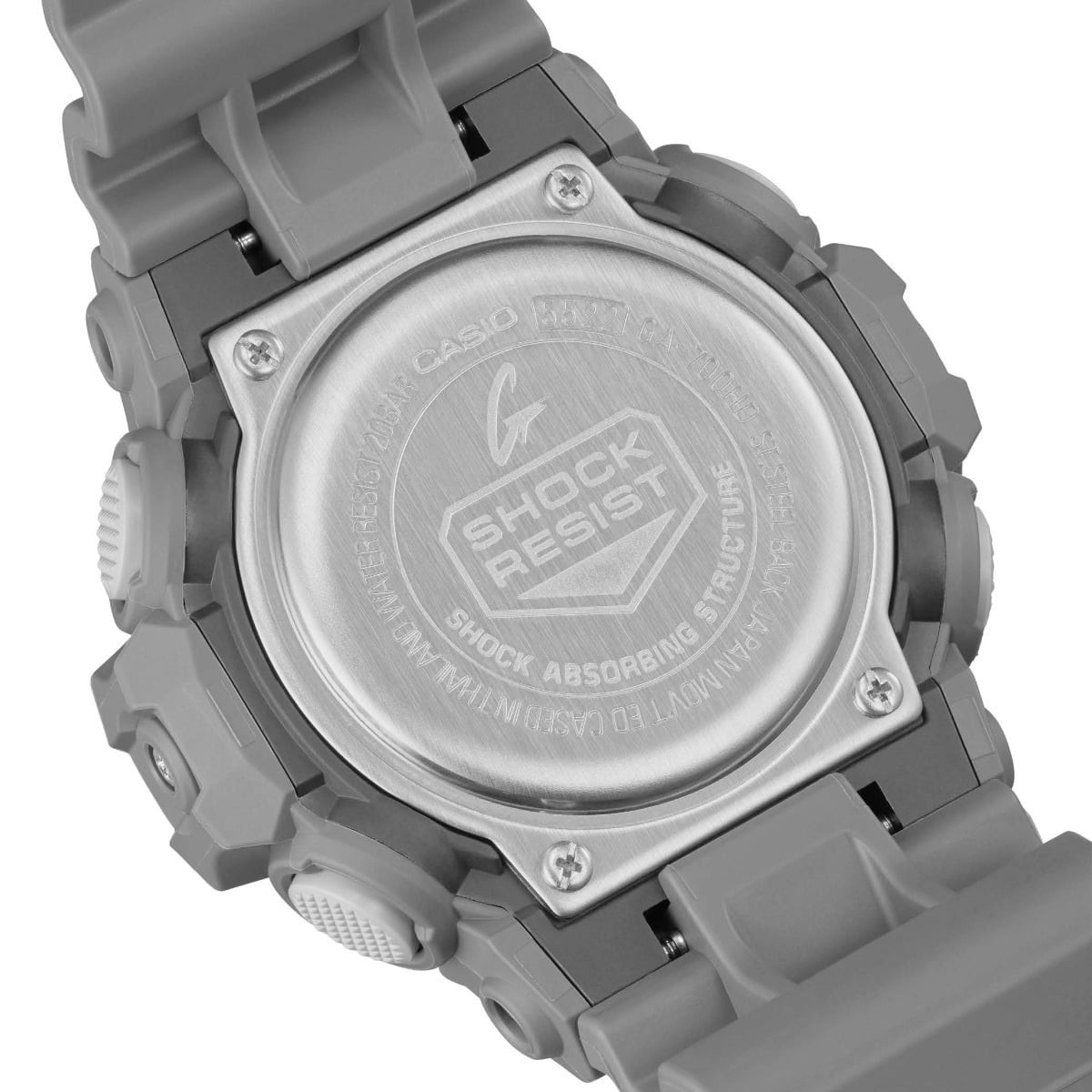 Casio G-Shock GA-700HD-8A Analog Digital Men’s Watch Grey Black 200M
