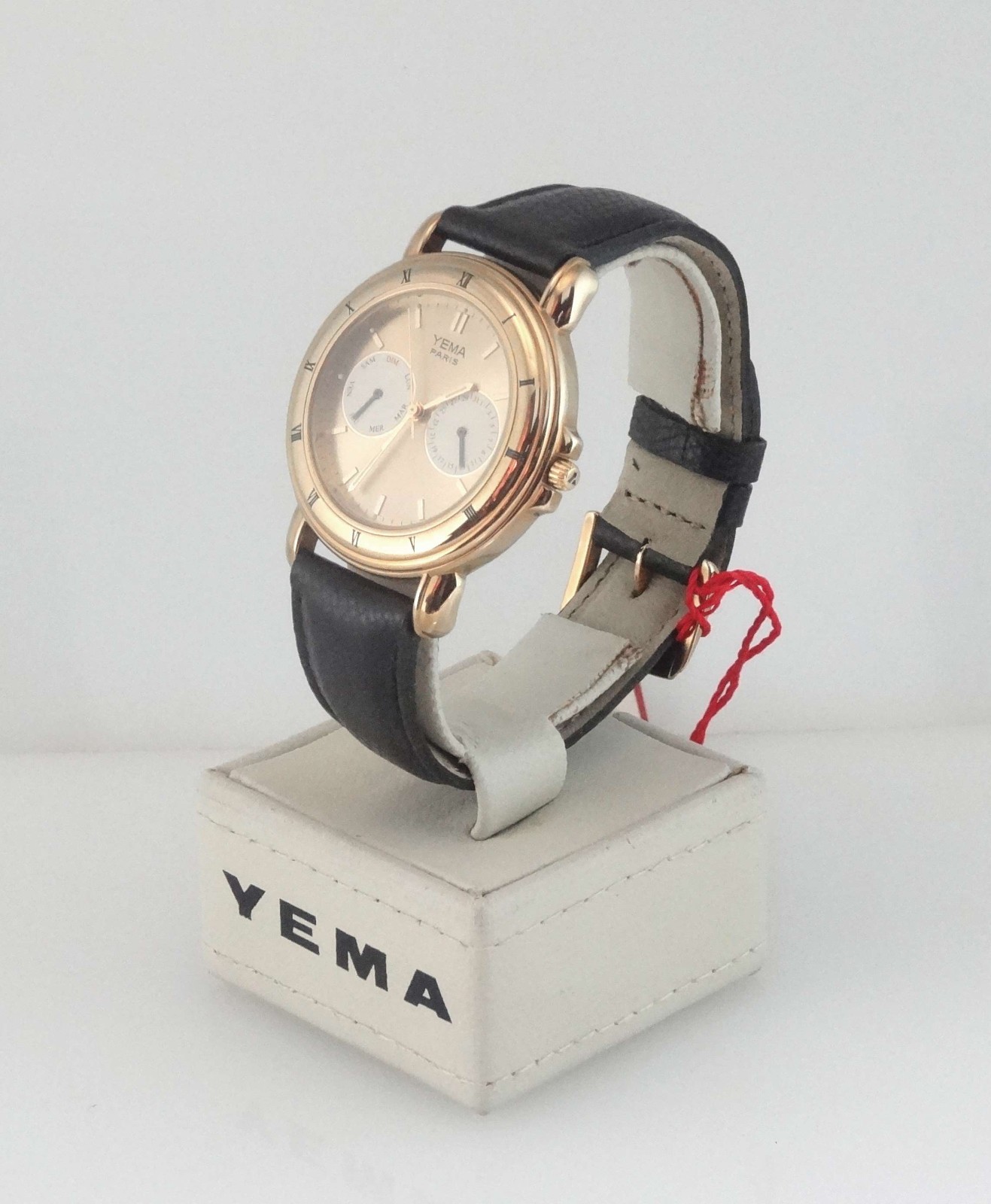 YEMA PARIS by Seiko N1ZW33 – DAY-DATE BY ZONE 5-HAND QUARTZ WATCH *NEW *RARE*