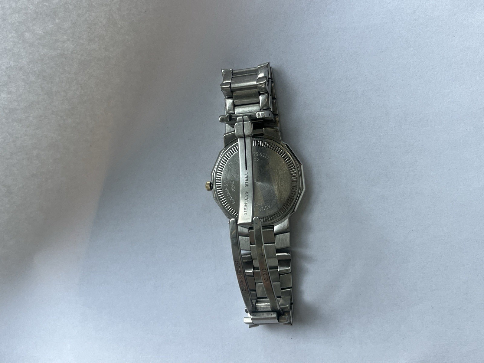 Baume & Mercier Riviera Quartz Two-Tone blue Tiffany Dial SS Bracelet Date
