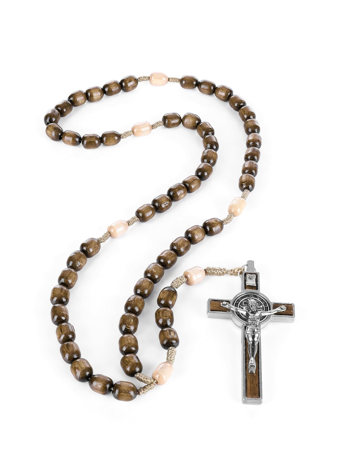 Made in Italy Rosary Blessed by Pope Francis Vatican Rome Holy Father Medal