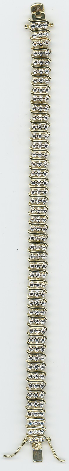 COSTUME TWO TONE BRACELET FASHION 2939
