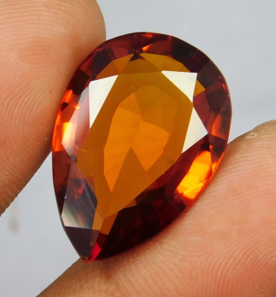 CERTIFIED Natural 50 Ct Mandarin Orange Unheated – Spessartine Garnet Gemstone