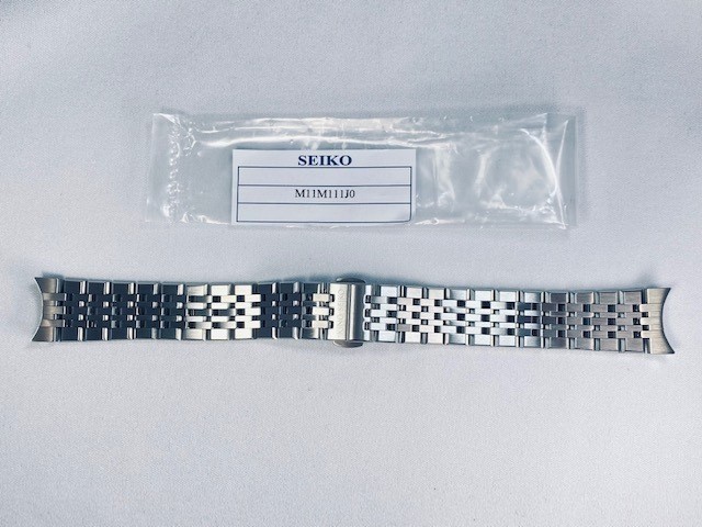 Seiko King Seiko Genuine 19mm Bracelet M11M111J0 for SDKS001 SDKS003 6R31-00D0