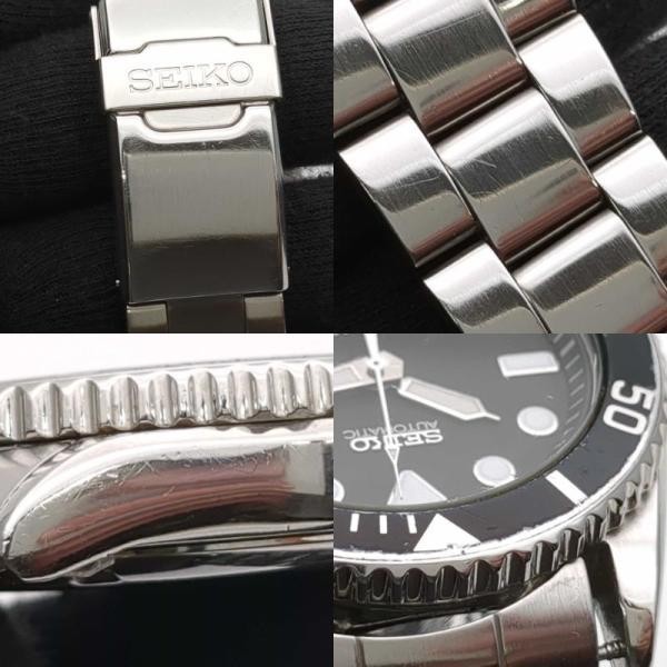 SEIKO Diver 7S26-0040 Black Case Size 40mm Wrist Size 18.5cm Used Watch #91023