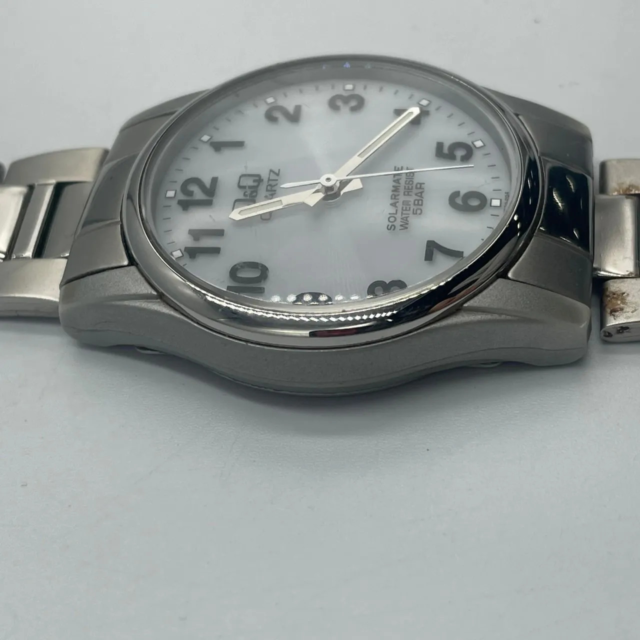 ◼︎Q&Q SOLARMATE Analog Watch H970-204 Solar Powered 5 ATM Water Resistan