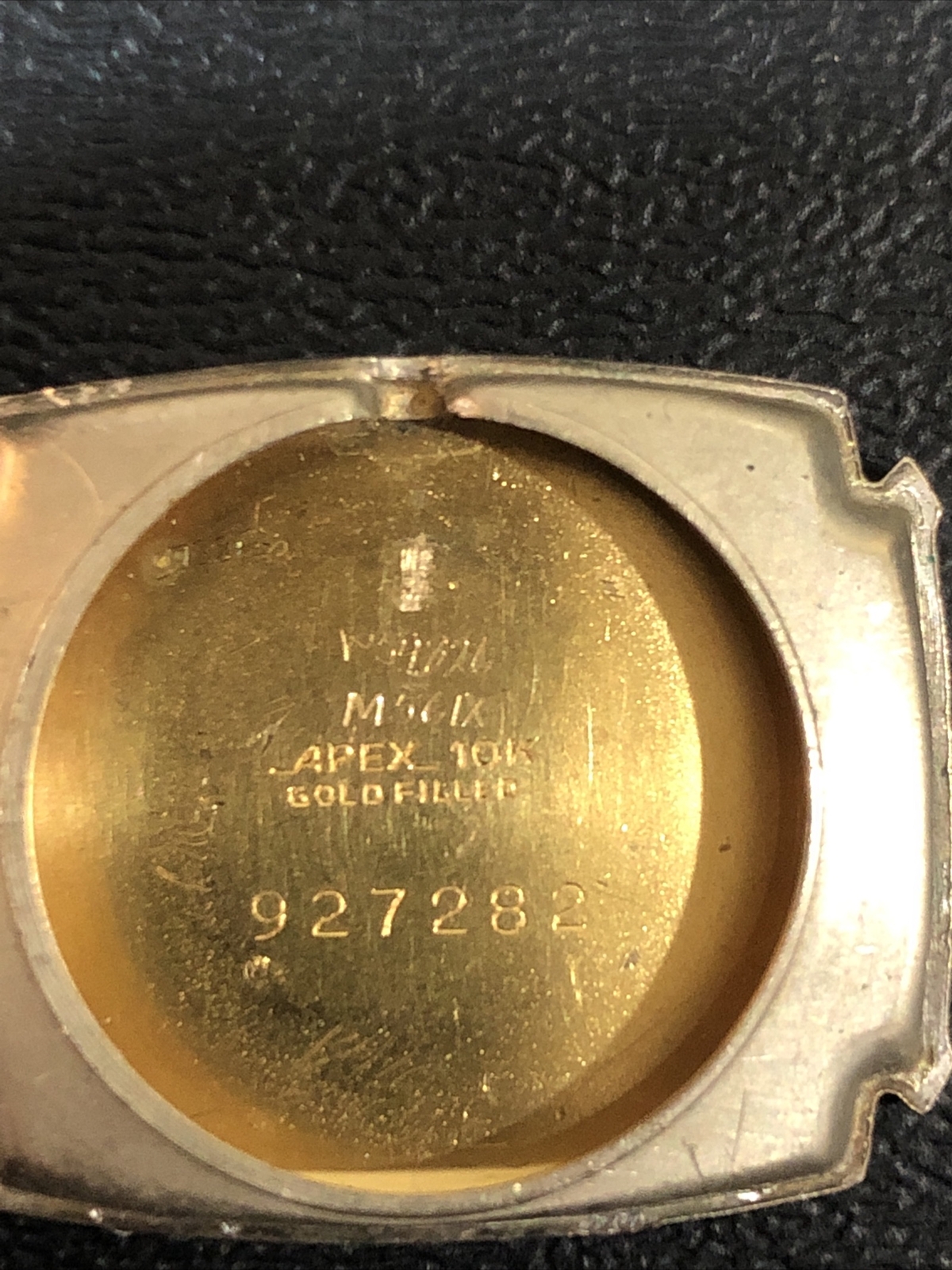Vintage Lyceum Watch 10K Gold-Filled Curvex 17 Jewels Swiss Deco Nice ***RUNS***