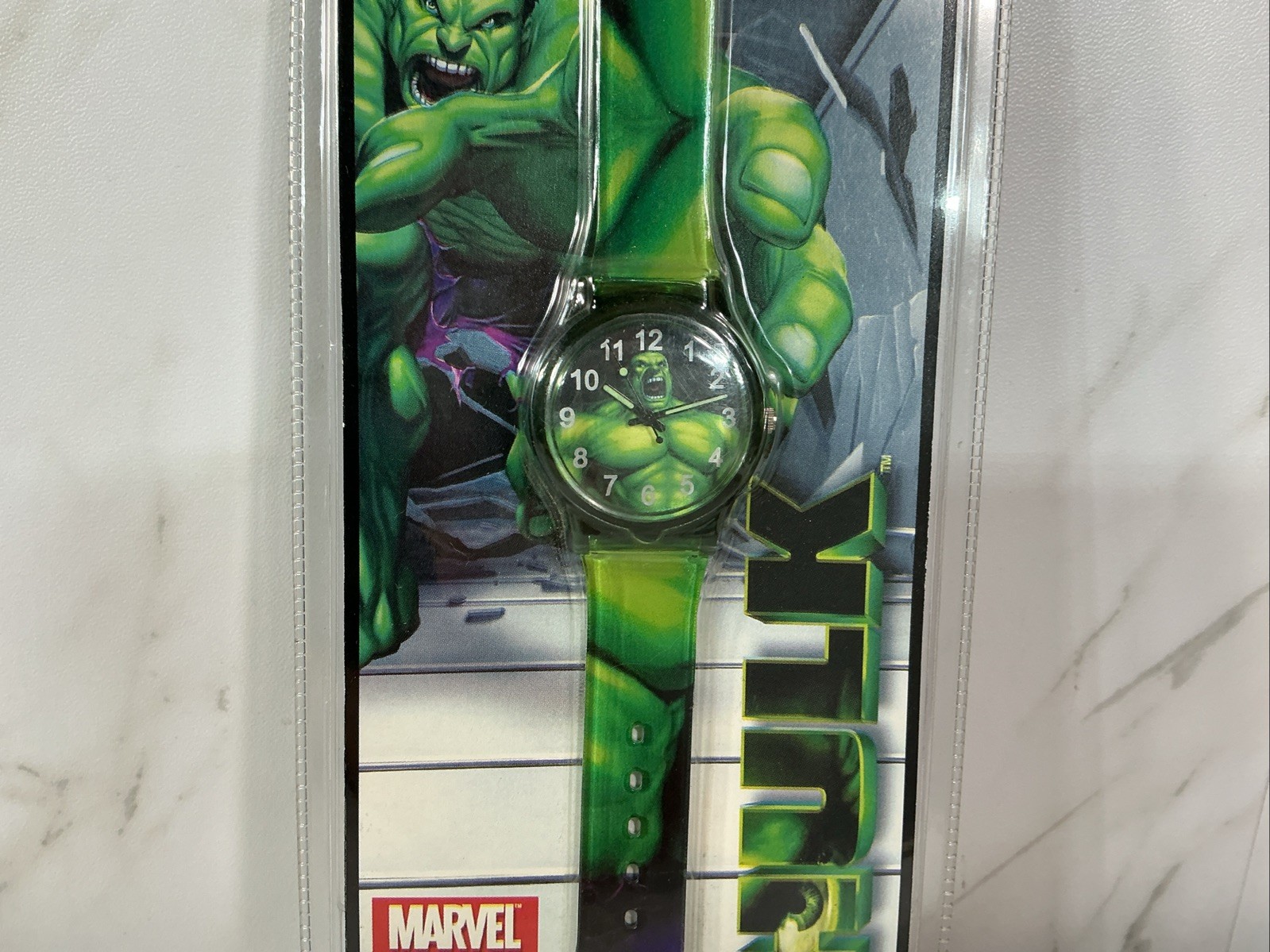 Marvel HULK 2003 Movie Wristwatch ~ NEW~ SEALED~ Splash Proof