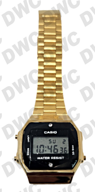 Casio Men’s Diamond Series A159WGED-1 Watch Stainless Steel