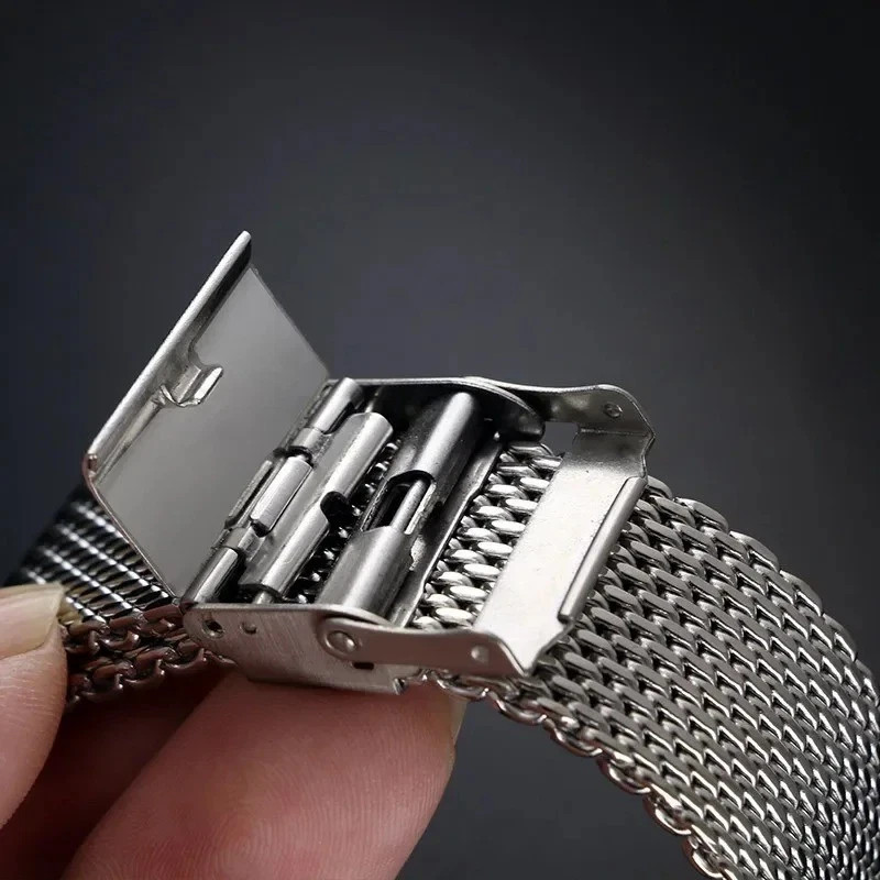 Milanese Stainless Steel Watch Band Mesh Strap Bracelet 18mm 20mm 22mm 24mm