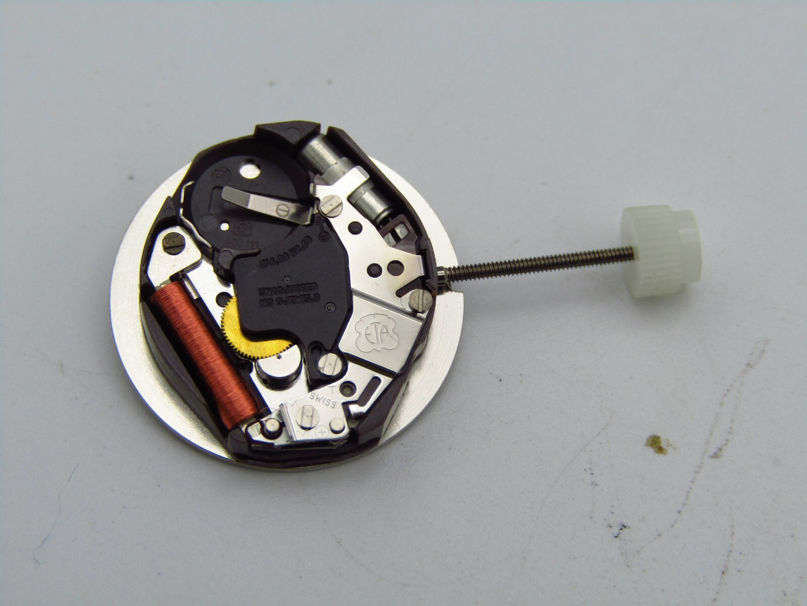 ETA 400.111 SWISS QUARTZ UNADJUSTED 0 JEWEL WATCH MOVEMENT wm1