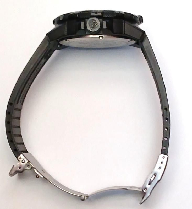 Luminox Men’s Watch Commando Raider Compass Beige Dial Black Rubber Strap 3321