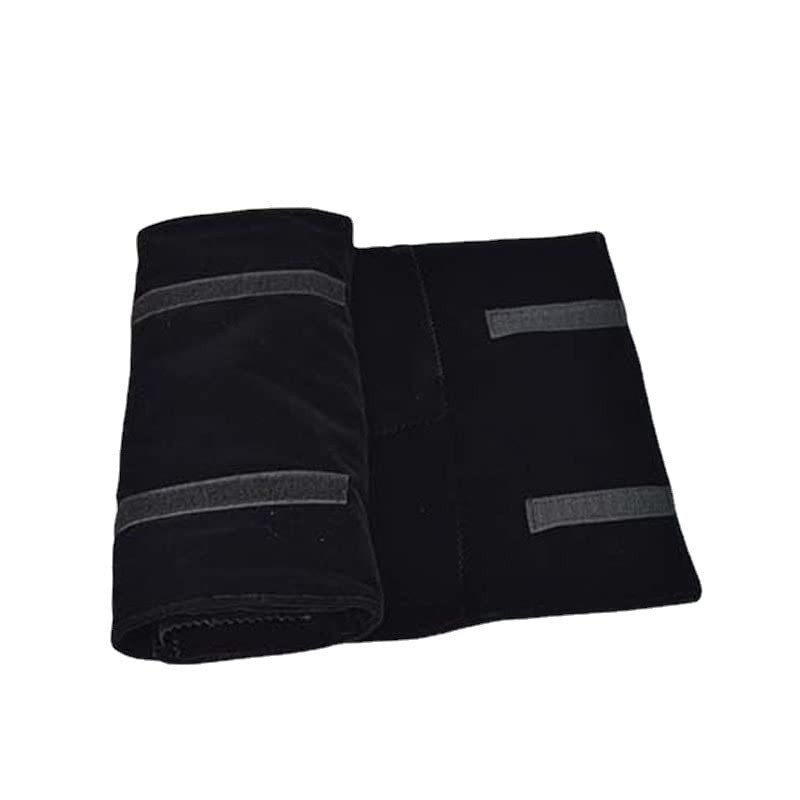 Travel Jewelry Organizer Case Roll Bag for Necklaces & Bracelets – Black Velvet