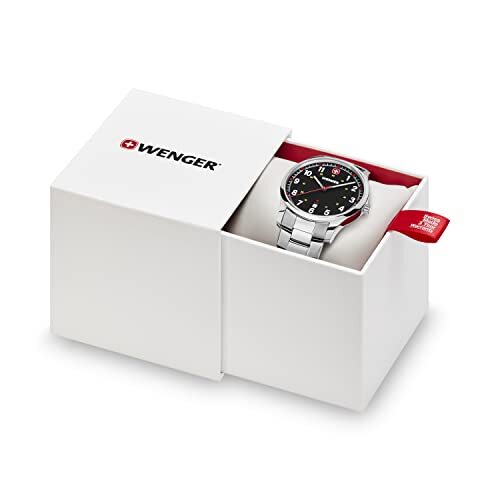 [Wenger] Watch CITY SPORT 01.1441.131 Quartz Men’s Silver