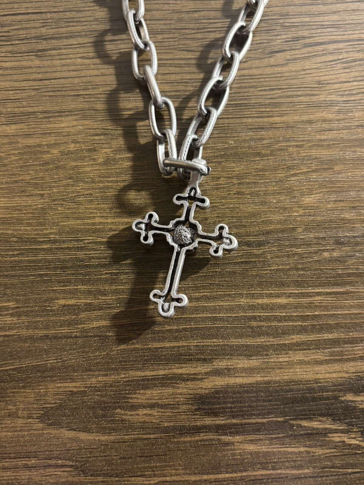 VERY RARE! panama jack 2000’s cross necklace with coloring in the cross
