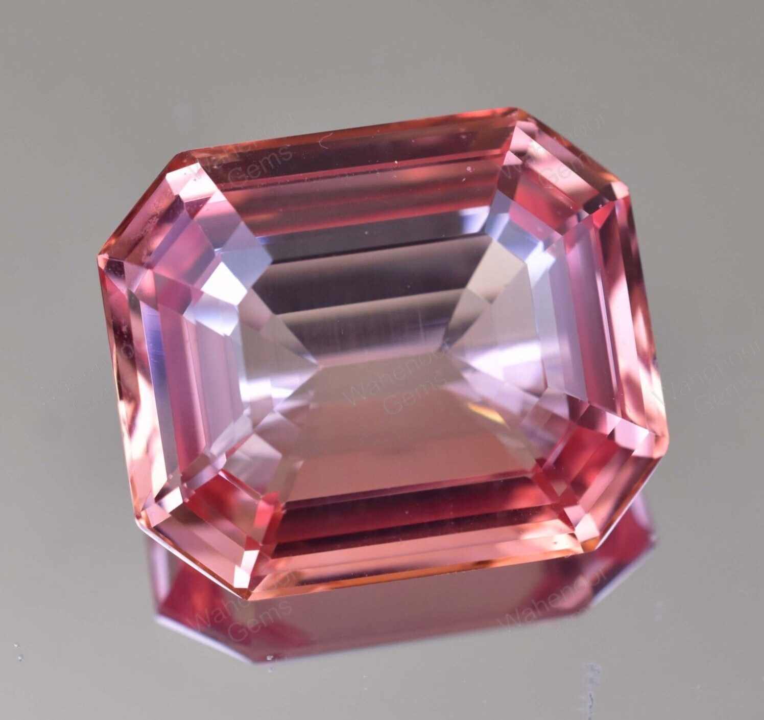 Natural imperial Topaz 59 to 62 Ct Emerald Stunning FLAWLESS Certified Gemstone