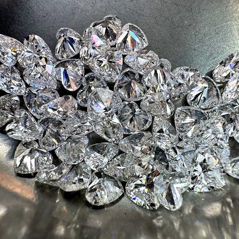 0.05ct-2ct Round/Oval/Heart/Pear/Marquise Lab Grown Diamond DEF VS Lab Diamonds
