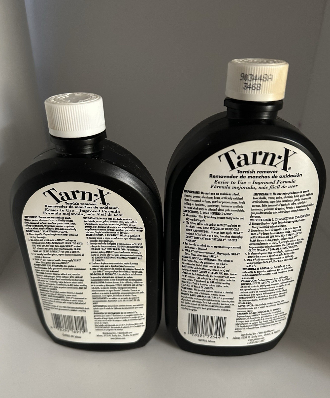 Tarn-X Liquid Tarnish Remover Wipe & Rinse 12 fl oz + 16 fl oz, 3468