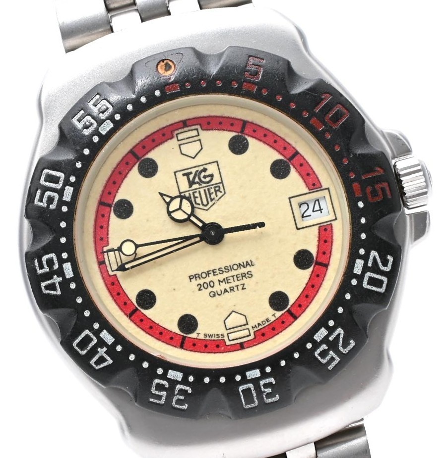 【NEAR MINT】TAG Heuer Professional 200 Formula 1 Diver Watch 371.513 Quartz