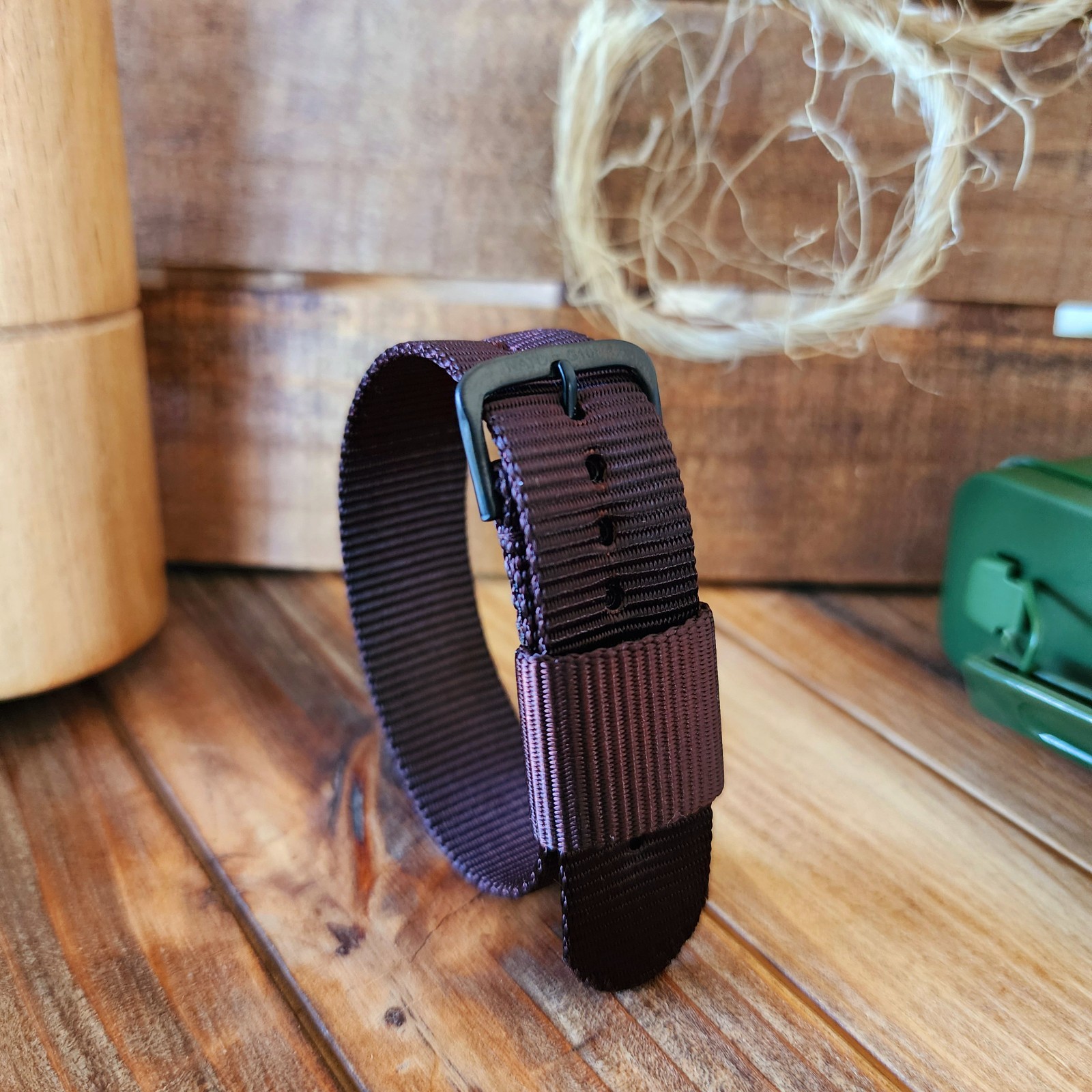 NATO strap 1pc RAF PVD Buckle WWII HD Ballistic nylon Army Military Watch Bands