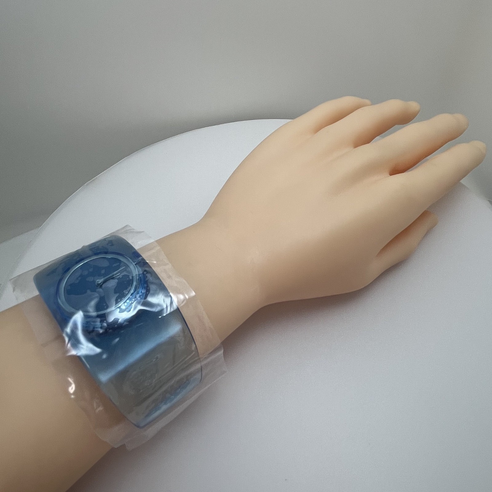 Seiko ISSEY MIYAKE WATCH O Light Blue SILAW005 Tokujin Yoshioka Japan w/Box#B928