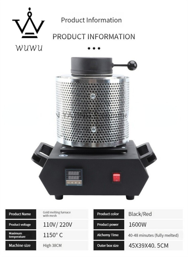 High-temperature Furnace Lab Furnace Metal Melting Furnace Gold Melting Machine