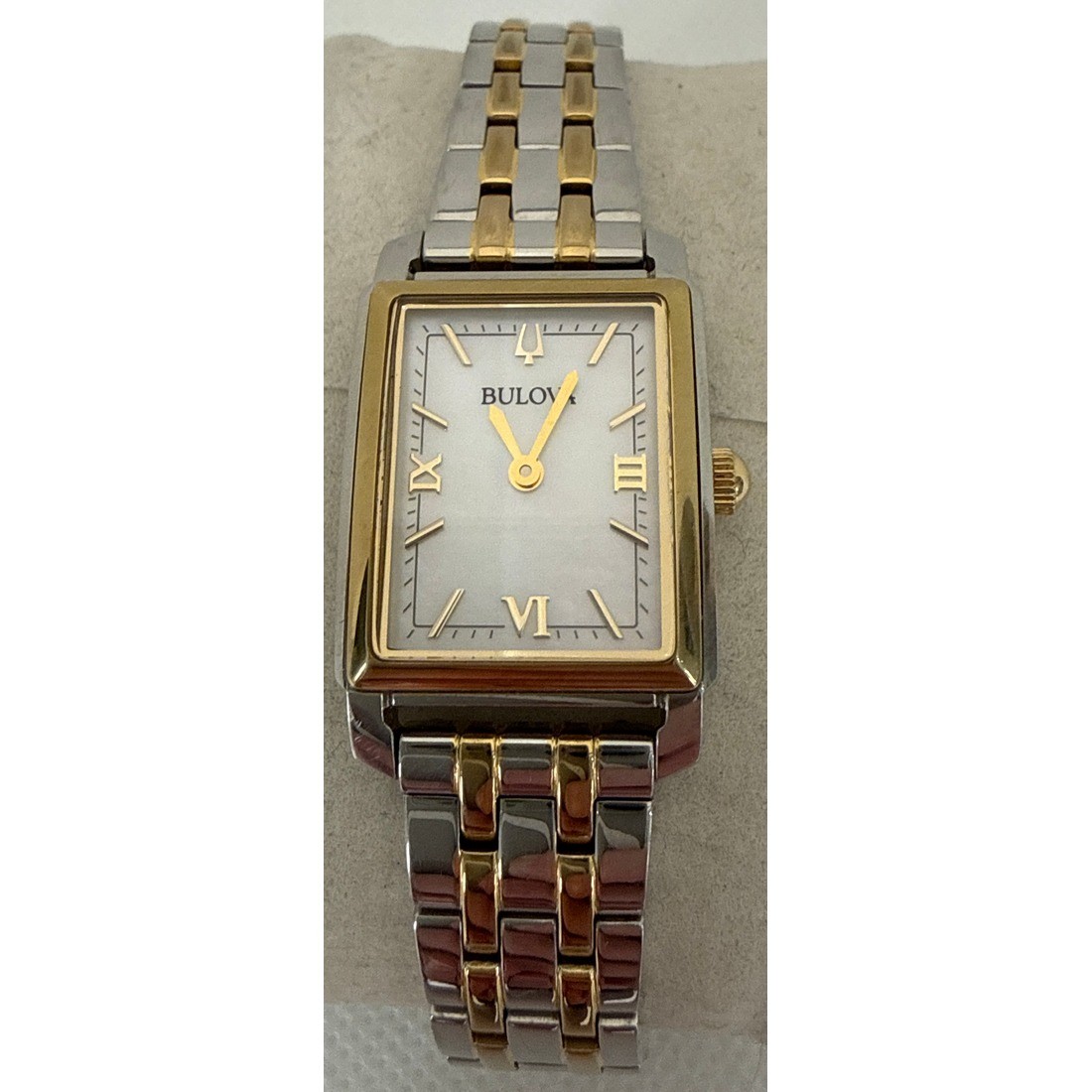 Bulova Sutton Two-Tone Stainless Steel Women’s Quartz Watch 98L308
