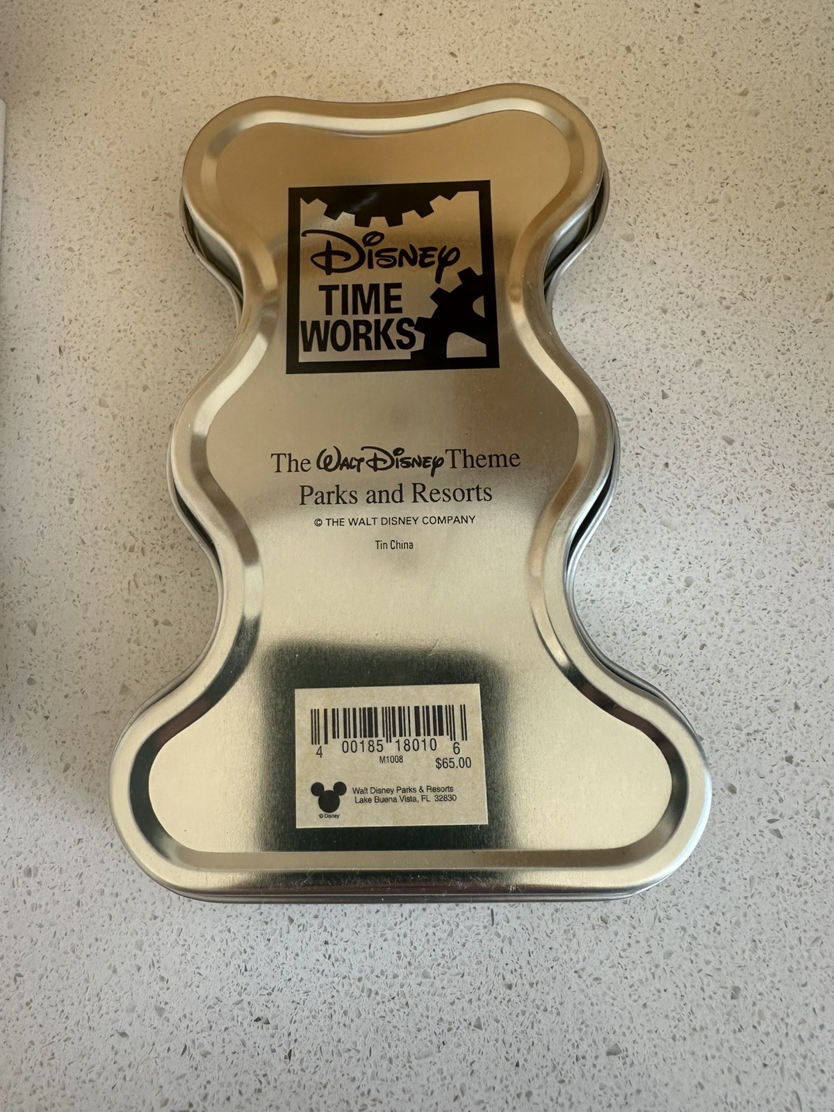 Vintage 1990s Disney Time Works Micke Mouse Watch Set BNIB leather strap