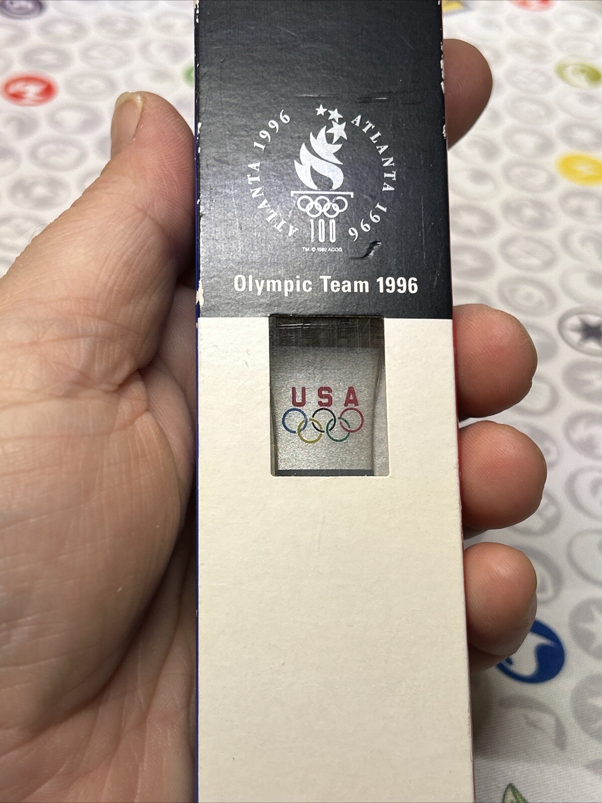 BRAND NEW! Vintage Swatch Olympic Team Watch Women Swiss Made Atlanta 1996
