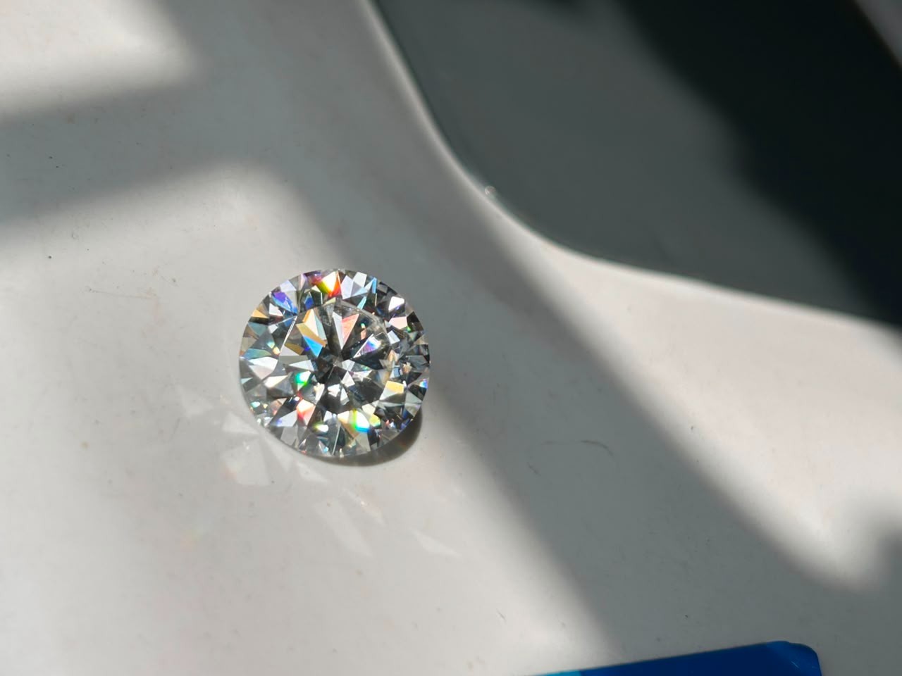 1.13 CT IGI Certified Round Lab Grown CVD Diamond D Color VVS1 Loose Diamond