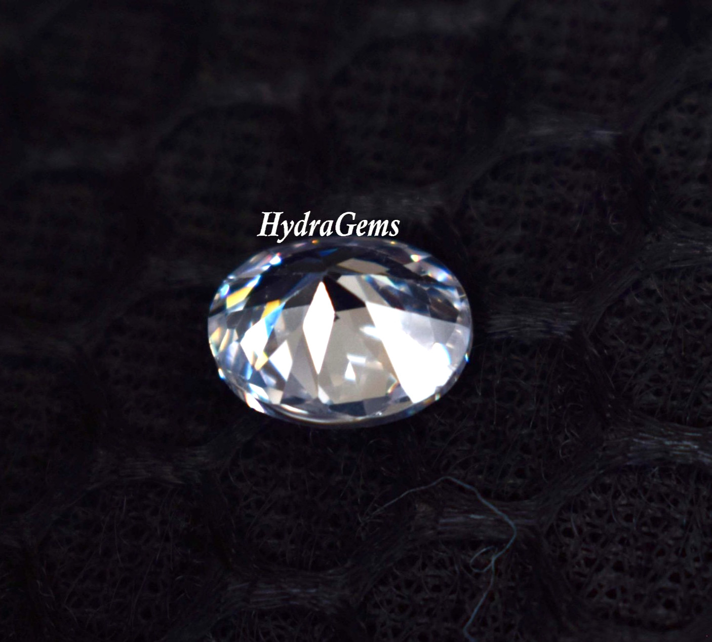 5.80 Ct Apx. Natural White Sapphire Oval Cut Loose Gemstone for Jewelry Making