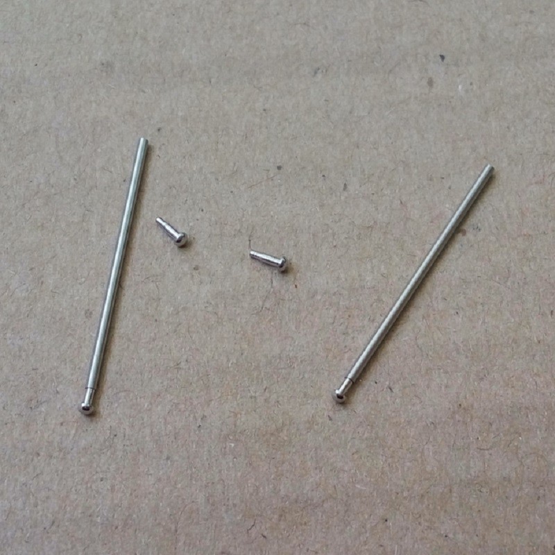 1.0mm Thick 8mm-26mm Tube Friction Pin Spring Bar for Watch Band Clasp Buckle C