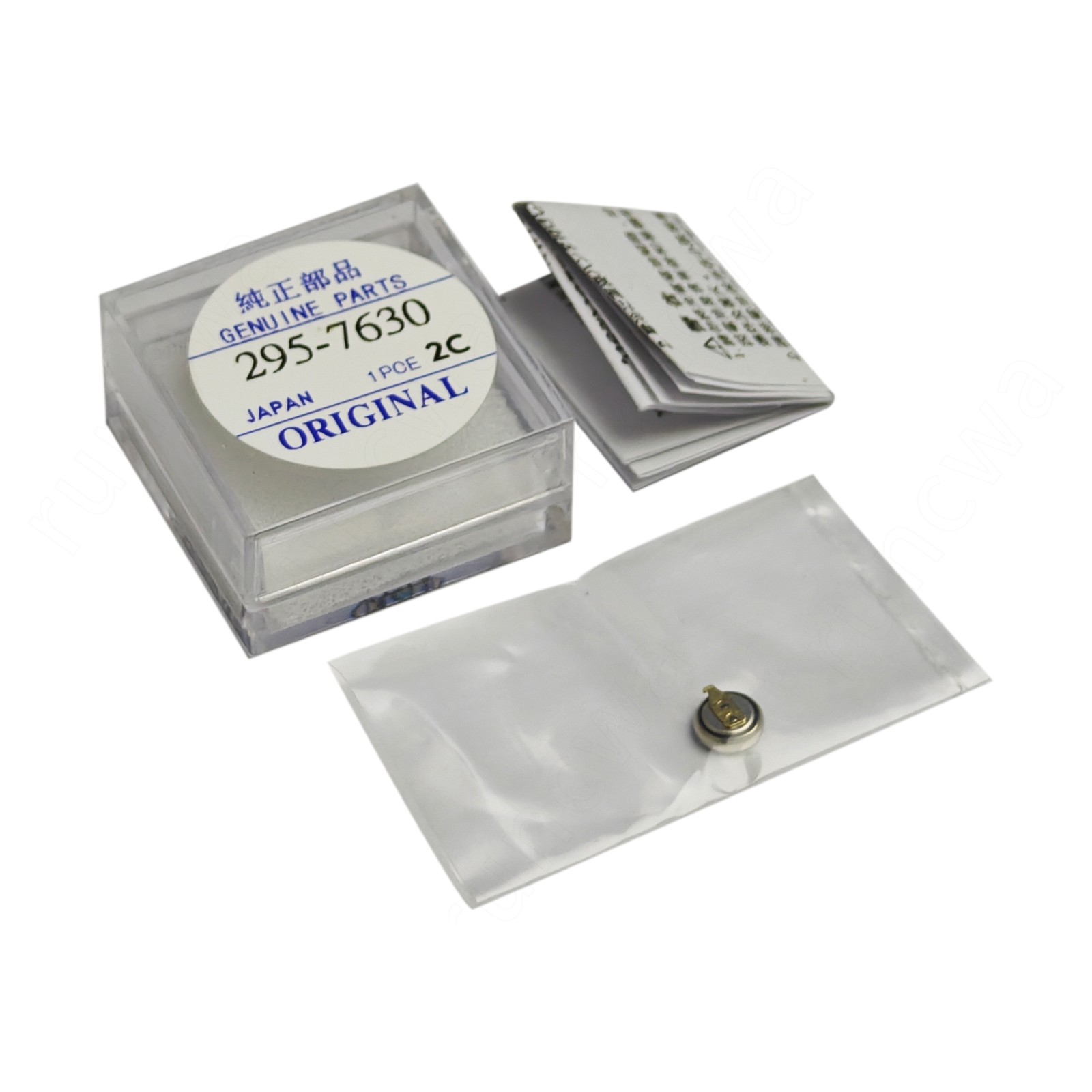 For Citizen Eco-Drive 295-7630 MT516F Rechargeable Battery Capacitor Sealed