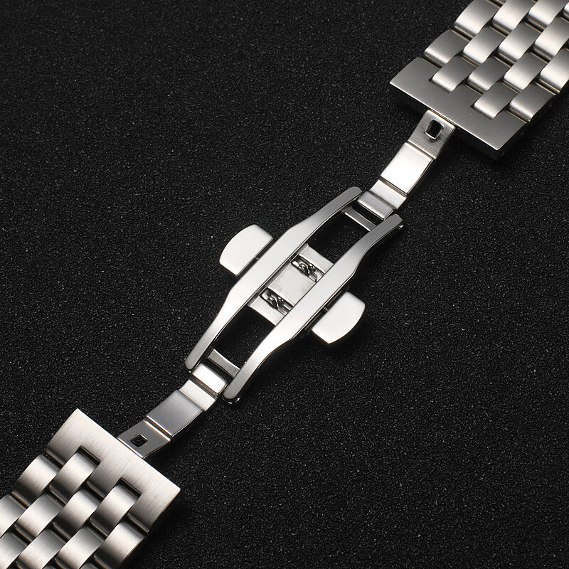 Premium Brushed Solid Stainless Steel Watch Strap Metal Bracelet18/20/21/22/24mm