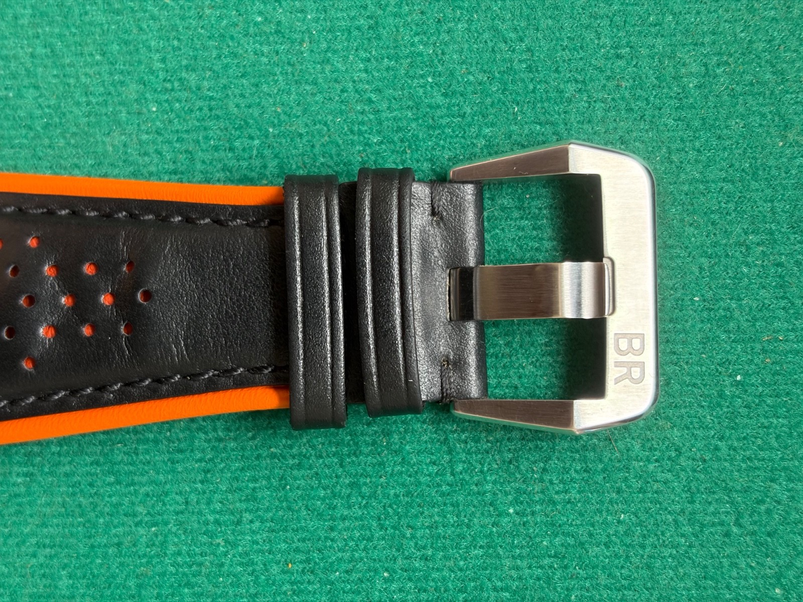 Bell & Ross BR03-92 Black Steel 42mm Automatic Box OEM Leather & Canvas Straps