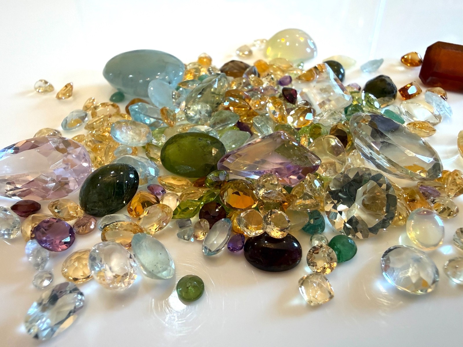 164 CARAT GEM LOT NATURAL UNTREATED GENUINE LOOSE GEMSTONES