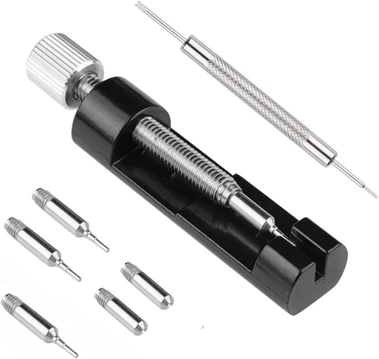 Watch Link Removal Kit with Tools for Bracelet Adjustment and Sizing