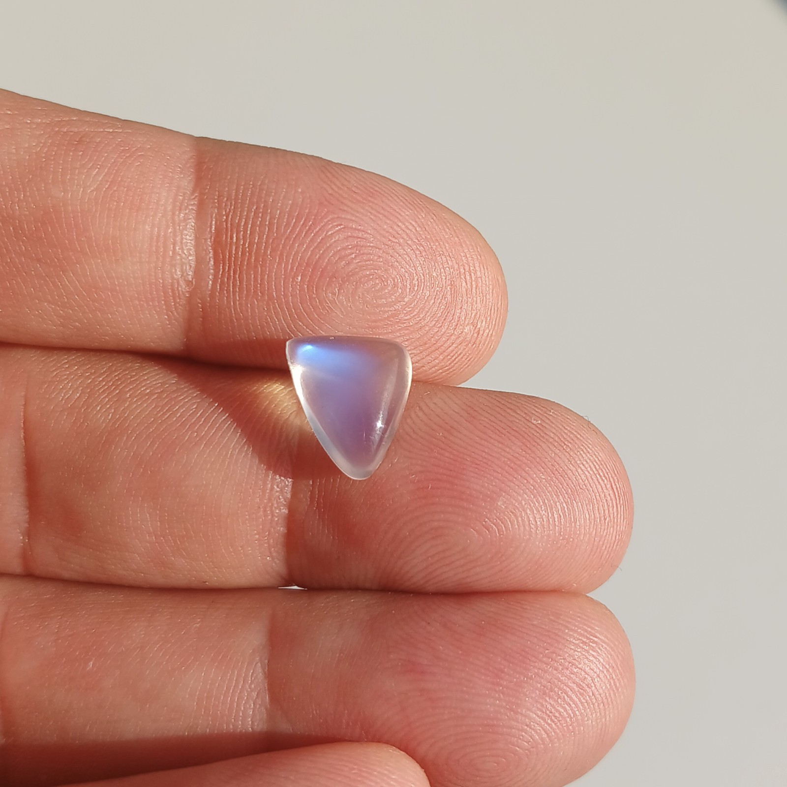 Loose Moonstone, Unique Designer Cabochon, 3.5 CT – 11.6 mm x 8.8 mm x 5.2 mm