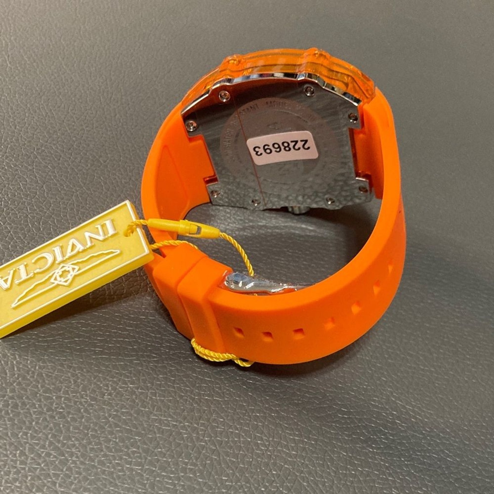 Invicta Racing Cyclone Men’s Watch – 48.5mm, Orange (48446)