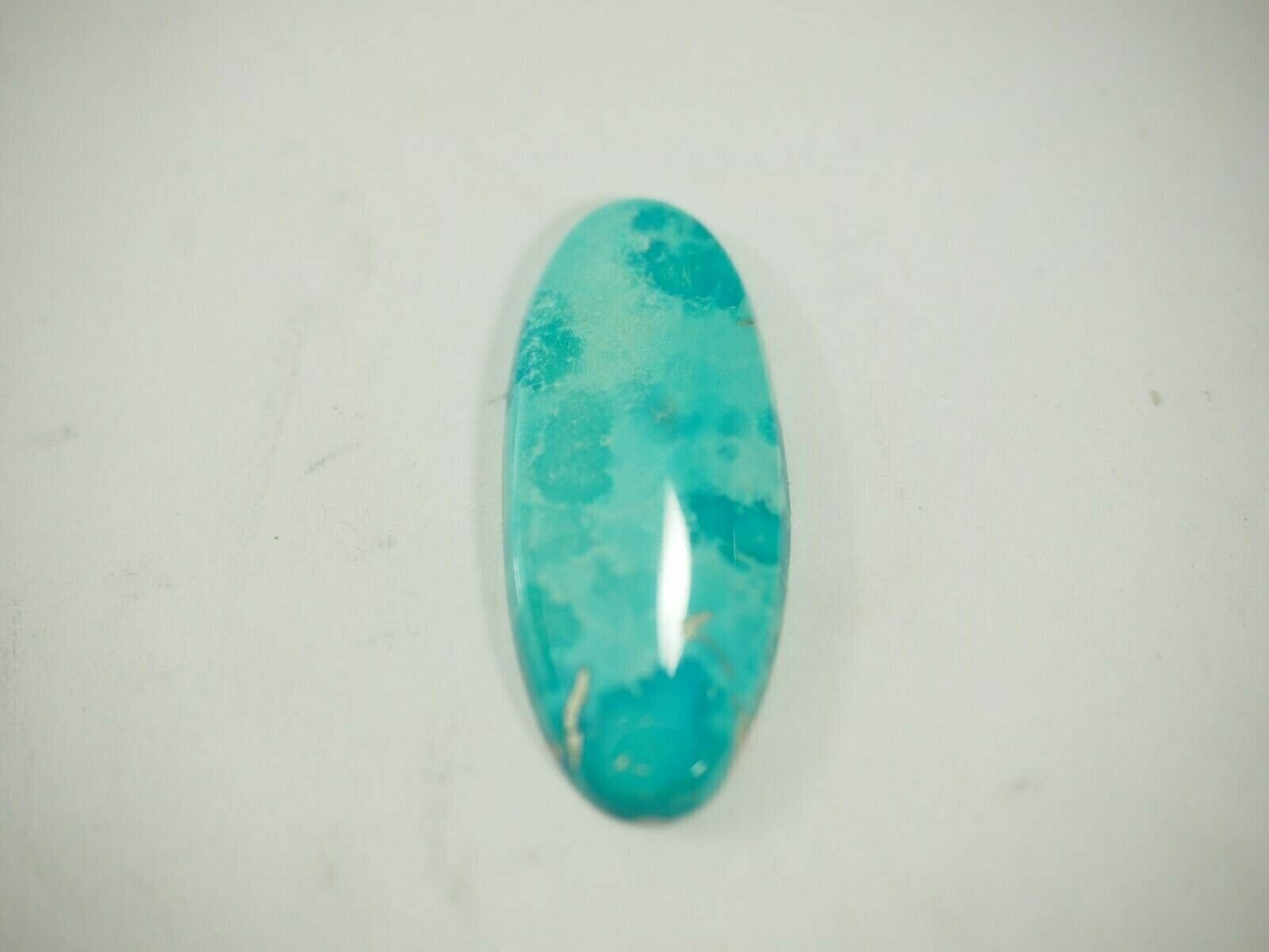 12.01 carat Natural Turquoise Mountain Cabochon 24.6 x 15.8 x 3.7mm TC-137 GEM