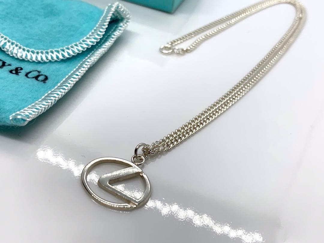 Tiffany & Co. x LEXUS Collaboration Necklace Sterling Silver 925 Ultra Rare