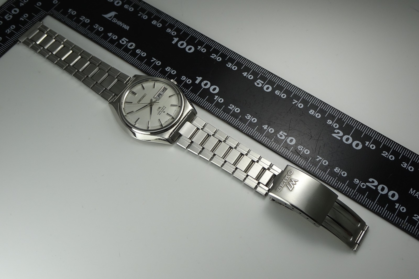 Serviced Vintage 1969 JAPAN SEIKO LORD MATIC WEEKDATER 5606-7010 25J Automatic.