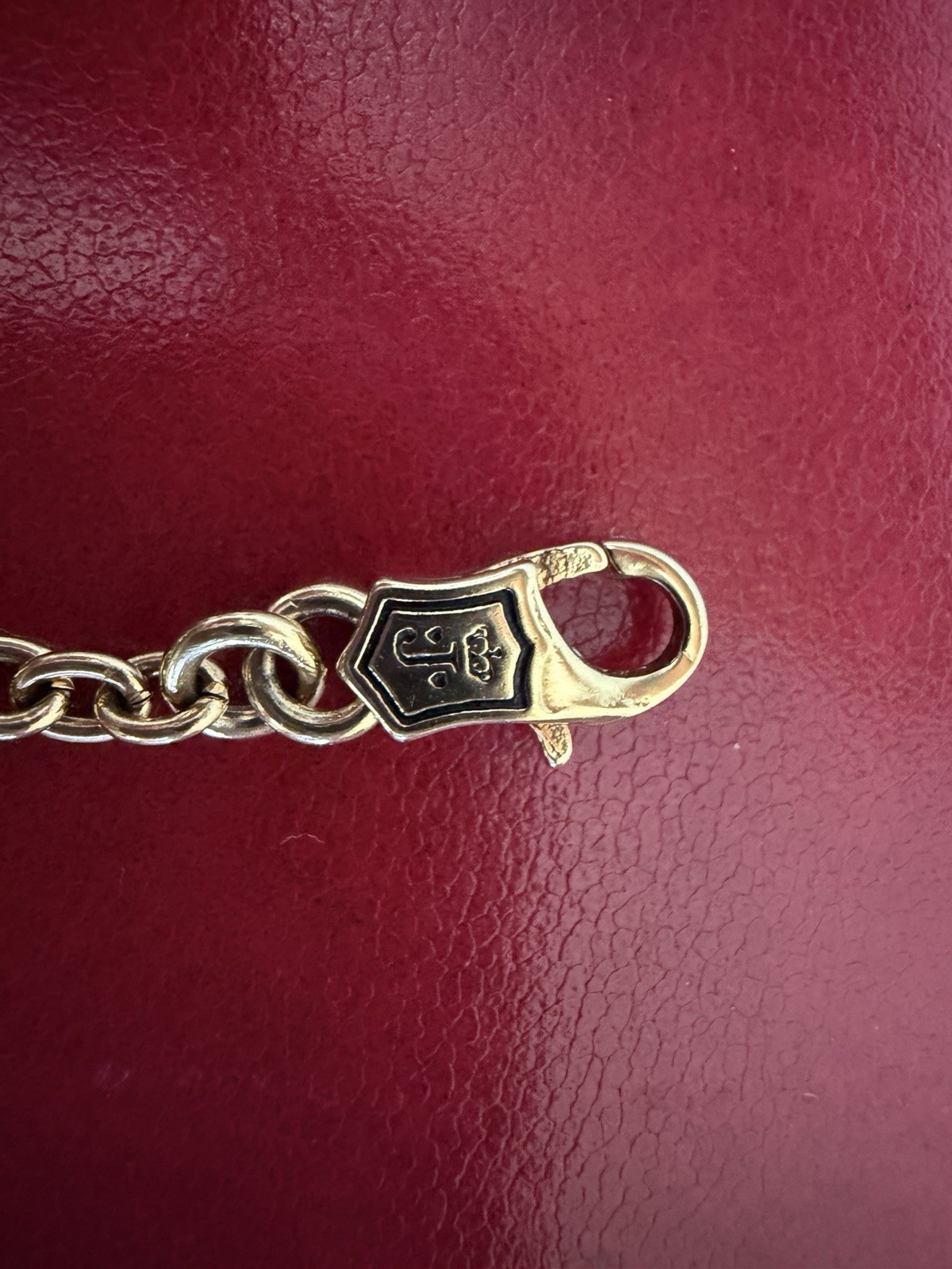 Juicy Couture Vintage Y2K Gold Tone Enamel Charm Bracelet Authentic NEW