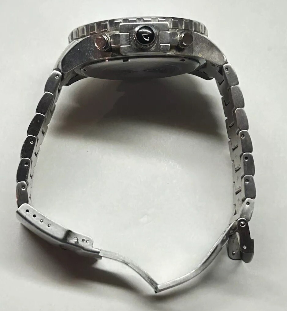 Android USA AD459 Silver/Blue 45mm 500m Chronograph Left-Handed Persons Watch