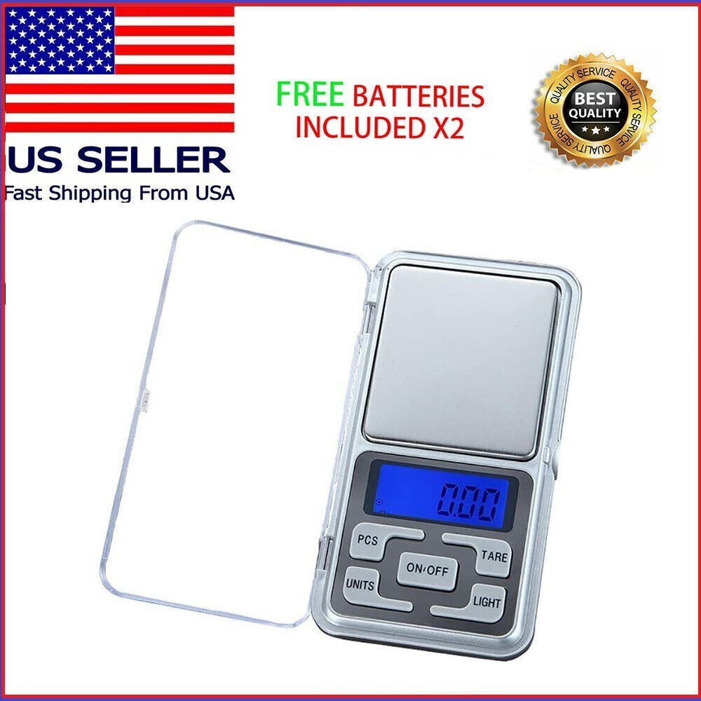 USA Accurate 0.01g – 200g Jewelry Diamond Scale Mini Digital LCD Easy to Carry