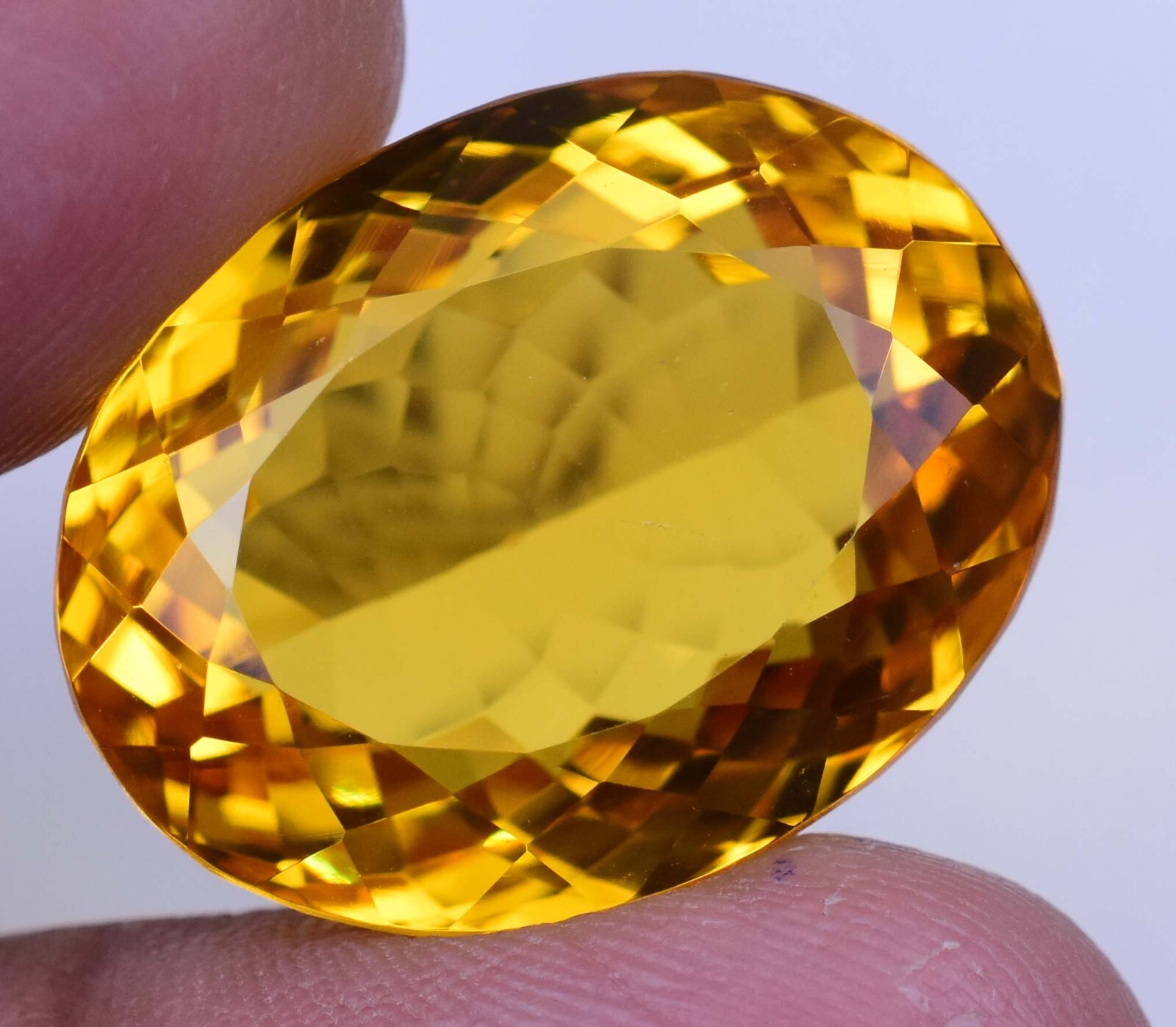 40.55 Ct Flawless Natural Mexico Yellow Opal Certified Oval Cut Loose Gemstone