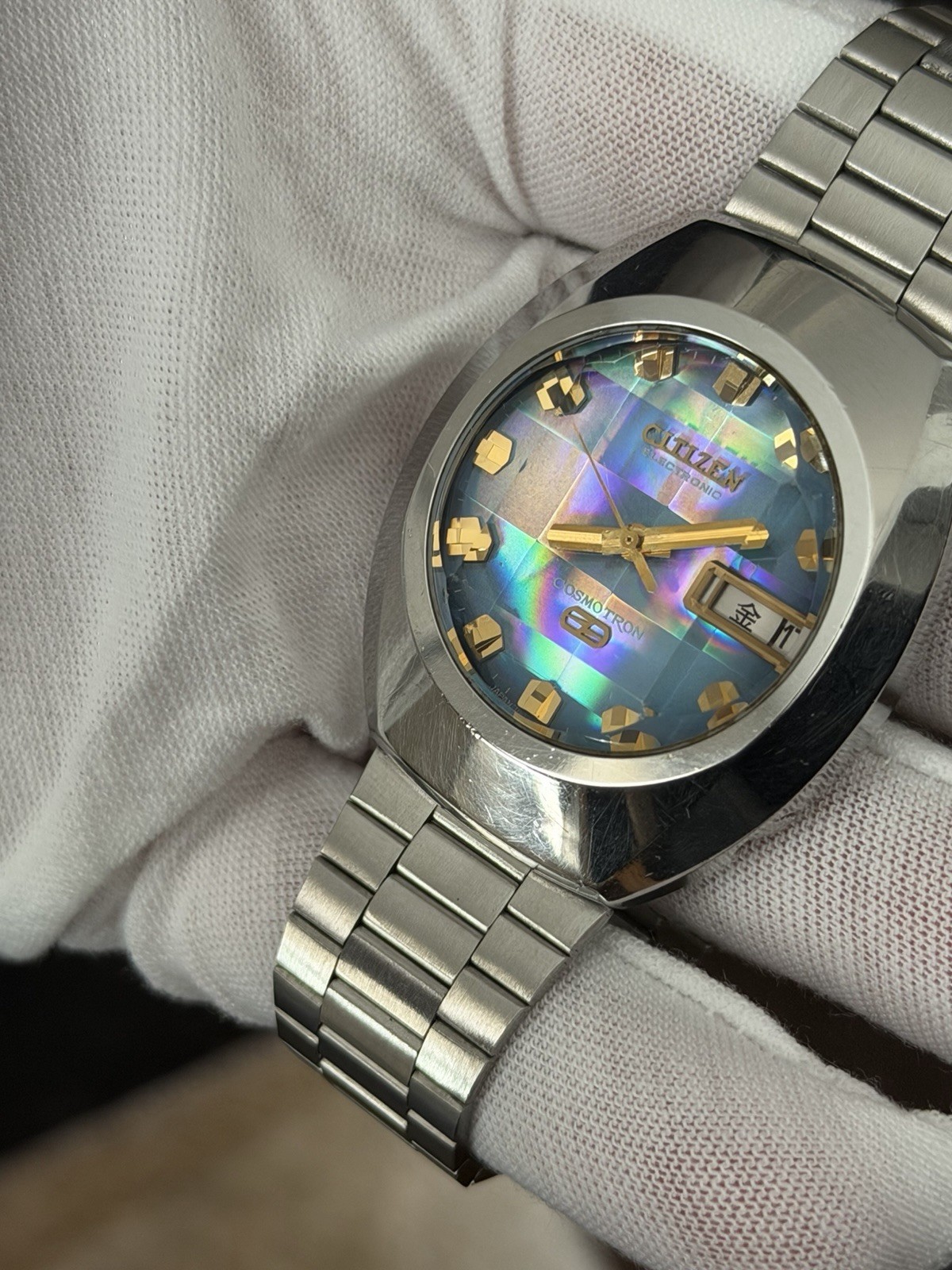 Rare Vintage Citizen Cosmotron 7804 Men’s Classic Dress Watch JDM 1970s