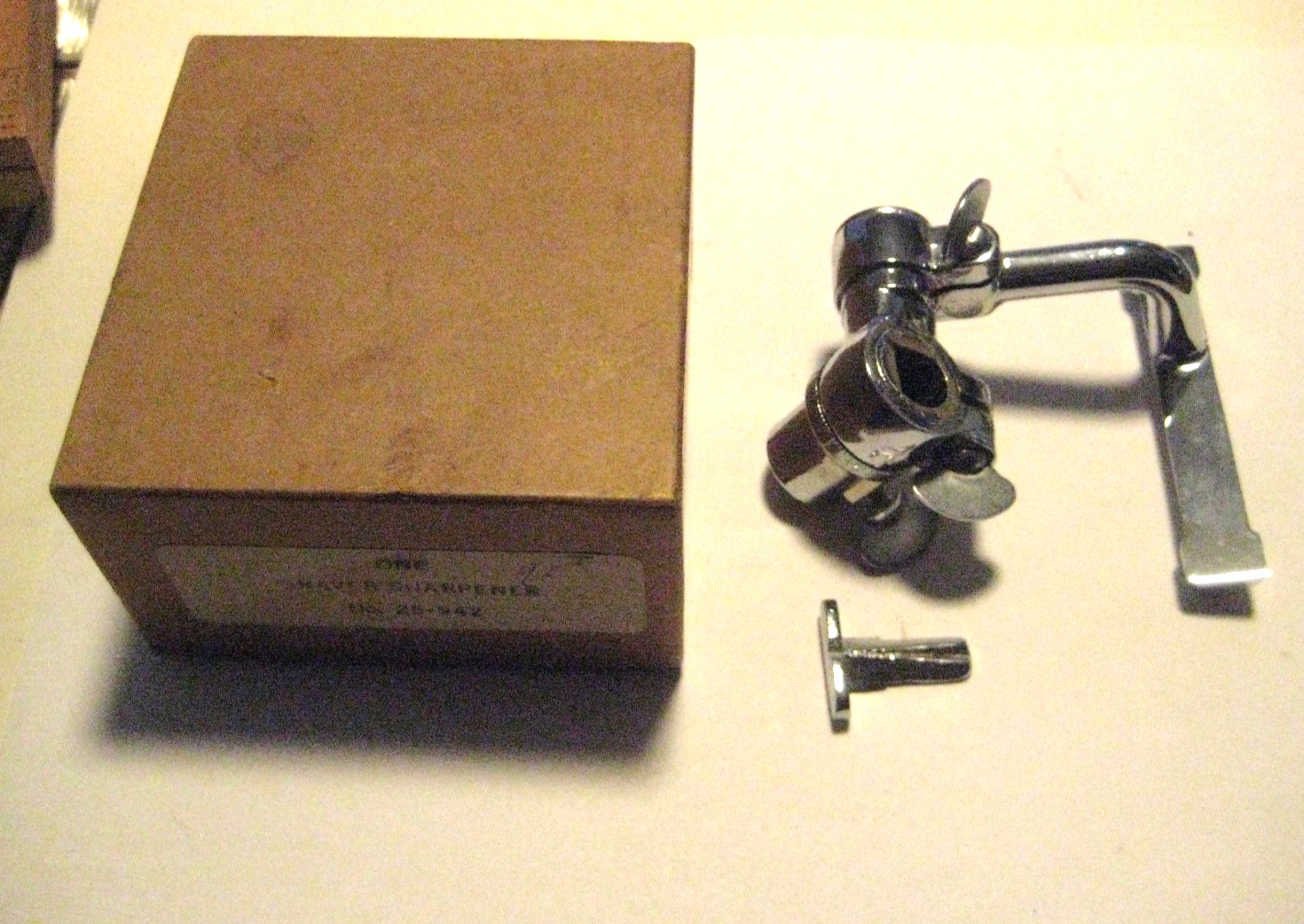 Vintage Grobet No. 25-942 Crocker Style Graver Sharpener Engraver Tool Holder
