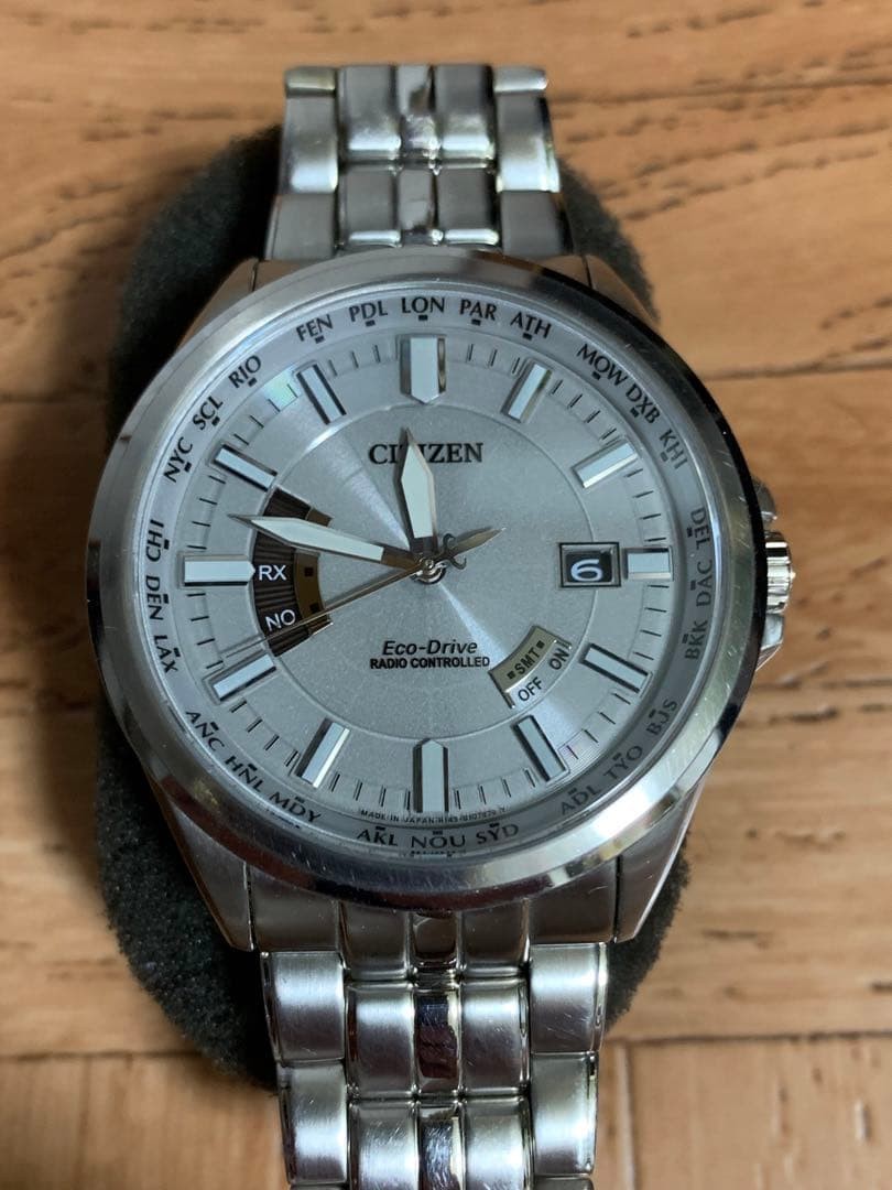 Citizen JH145-S073545 Solar Radio Controlled Watch wrist 16.7cm/6.6in