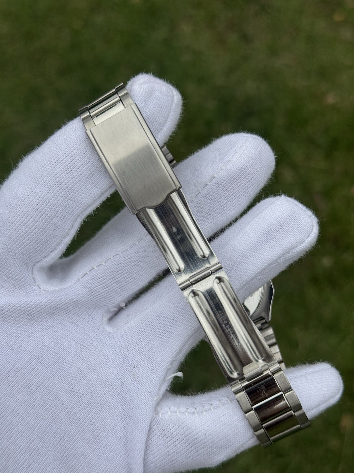 Vintage Seiko 5 Automatic 6309 Mens WristWatch Silver TV Dial Day Date Japan 21J