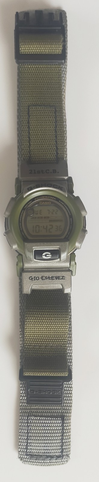 Casio G-Shock DW-003 Gio Estevez 21st C.B. Rare Japan 1587 Military Watch